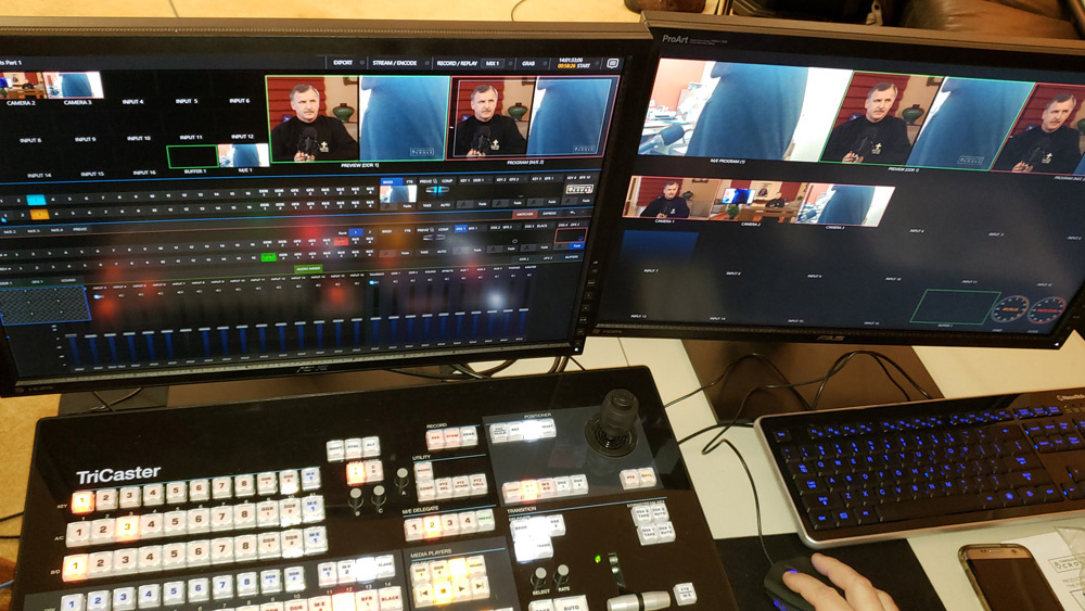 Livestream behind the scenes 5